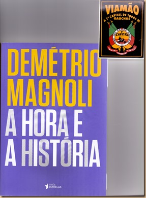 2015 - A Hora e a História - Demétrio Magnoli  Capa - Li