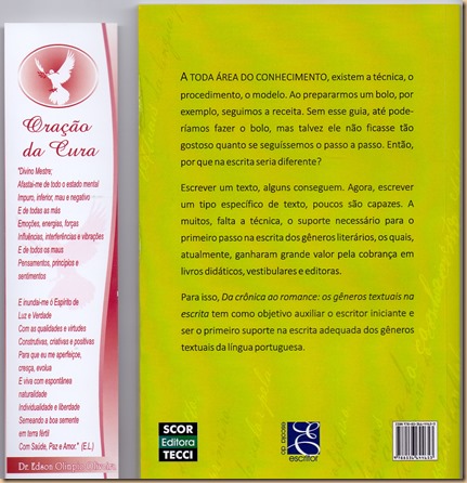 2016 - 01 - Da crônica ao romance - Contracapa