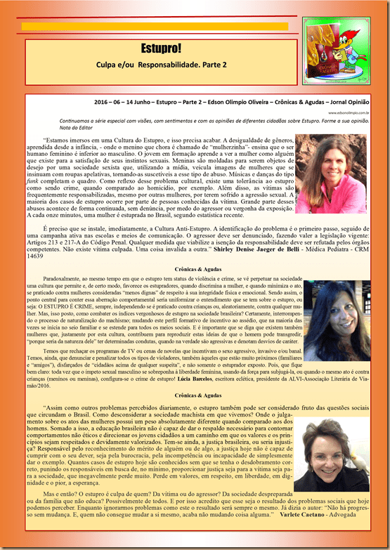 2016-06-14 Junho - Estupro Parte 2 - Denise - Lúcia e Varlete