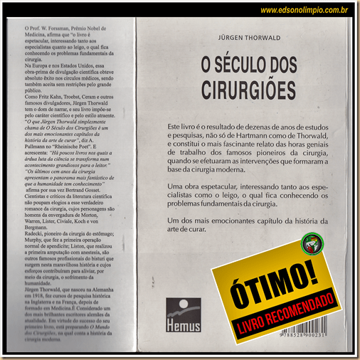 O século dos cirurgiões