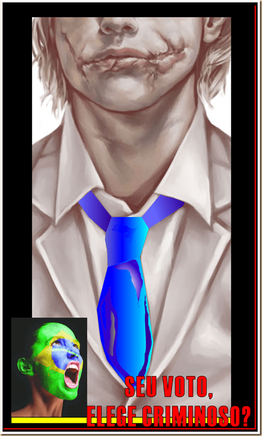 P23 - Coringa de gravata azul